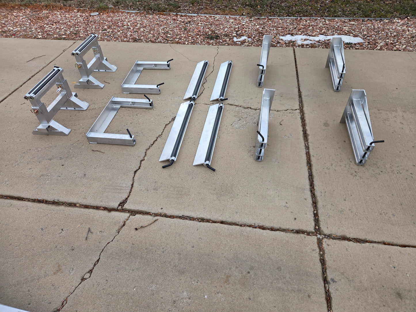 8'x20'' Ramps for Step Deck, Master Setup