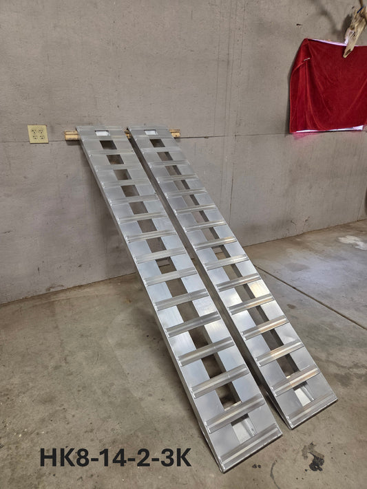 8'x14''x2''x3K Car Hauler Ramps