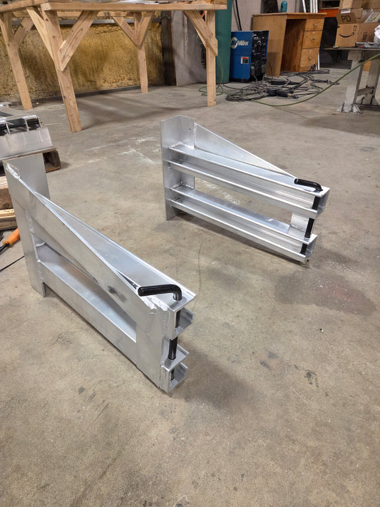Step deck Ramp Transport Brackets