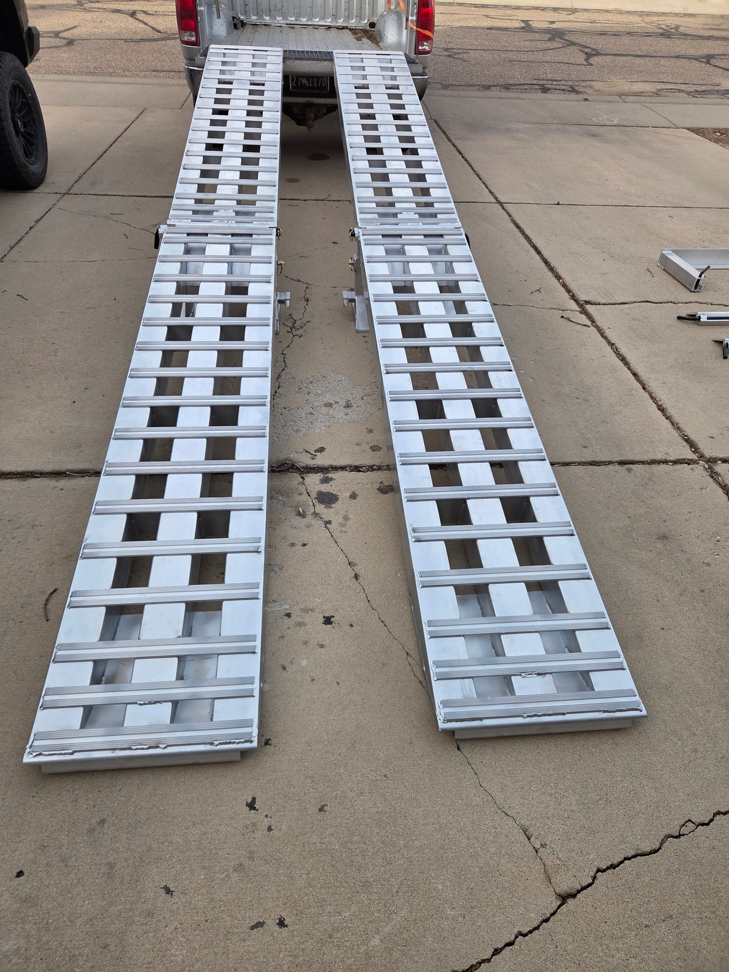8'x18'' Ramps for Step Deck, Master Setup