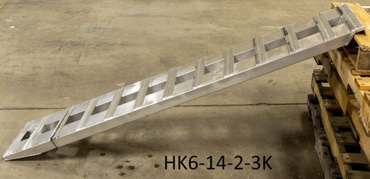 6'x14'x2''x3K car hauler ramps