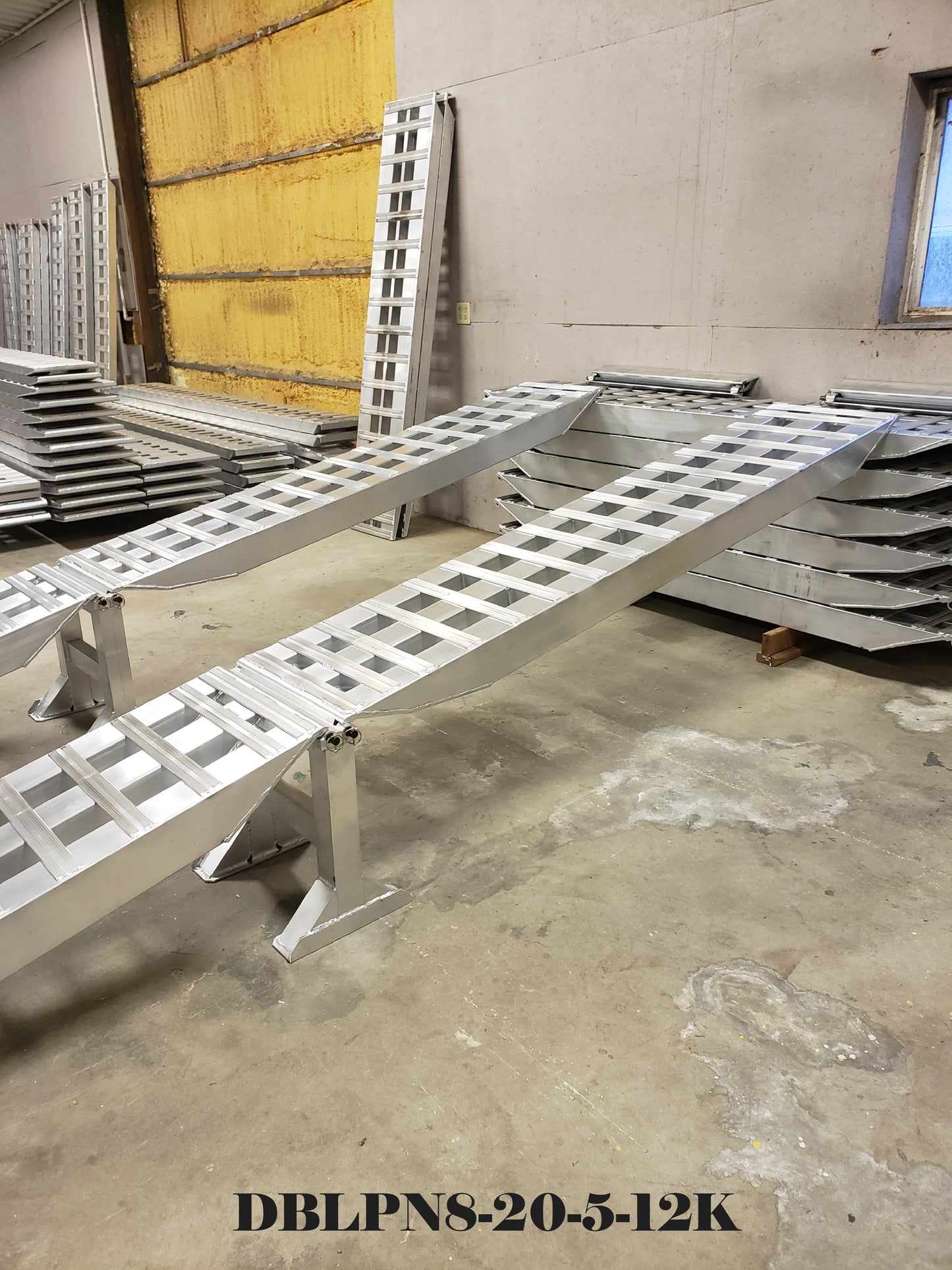 8'x20''x5''12K Double Pin Step Deck Ramps